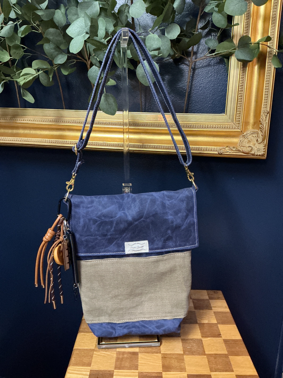 Sensory-Friendly Crossbody Bag with Fidget Charms