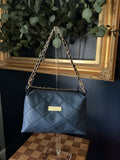 Quilted Chain Crossbody Bag